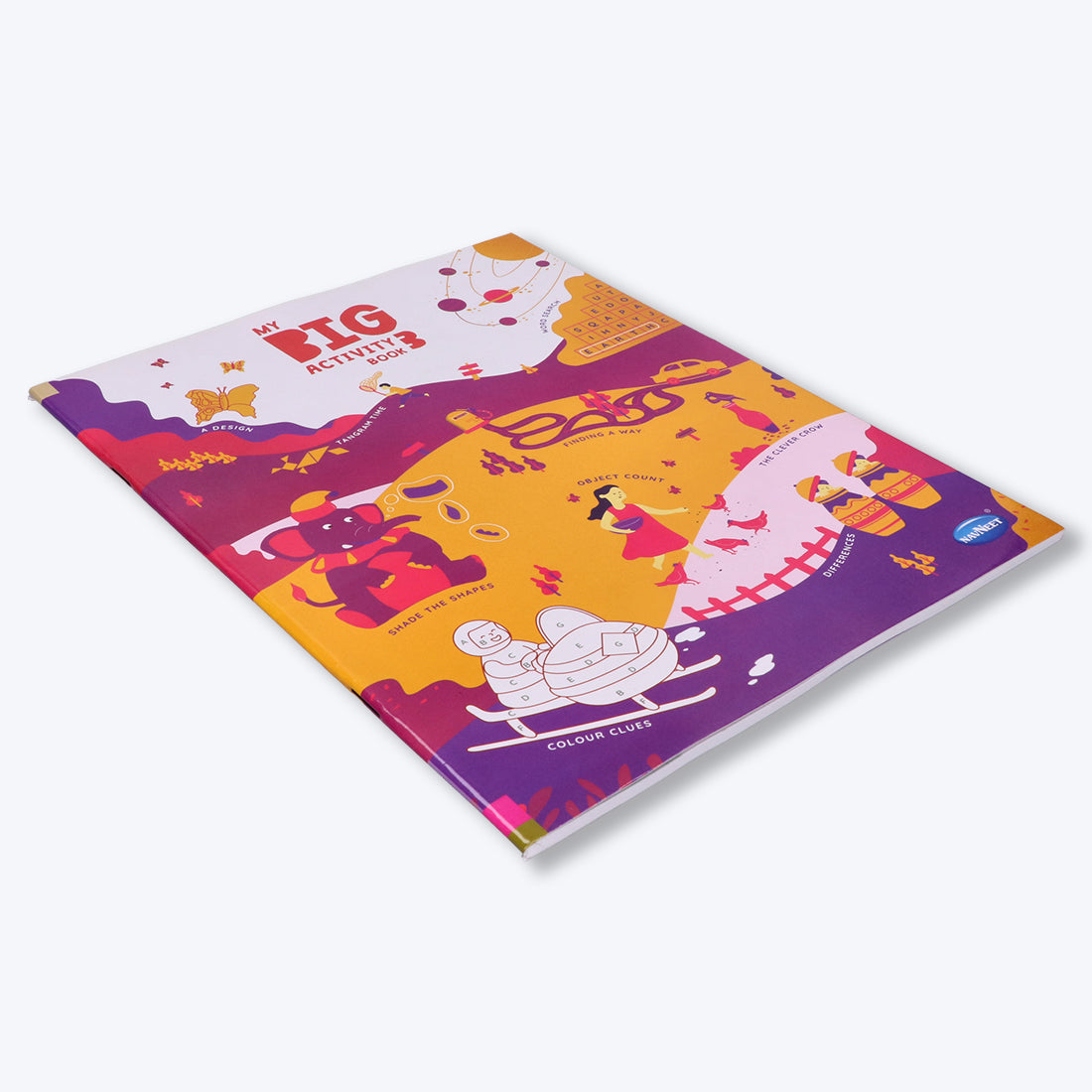 Navneet My Big Activity Book- 1 to 3-Best for holidays and rainy days