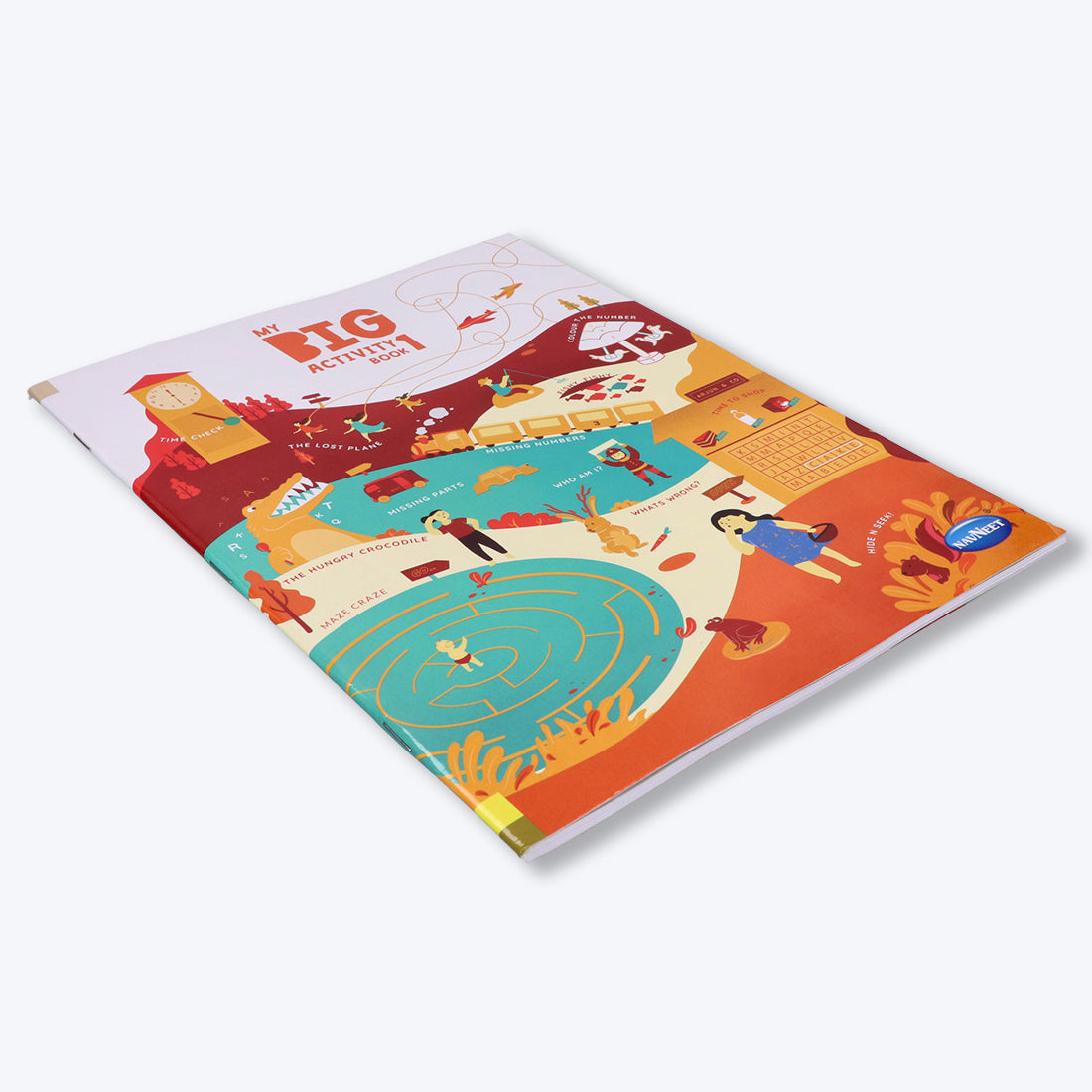 Navneet My Big Activity Book- 1 to 3-Best for holidays and rainy days