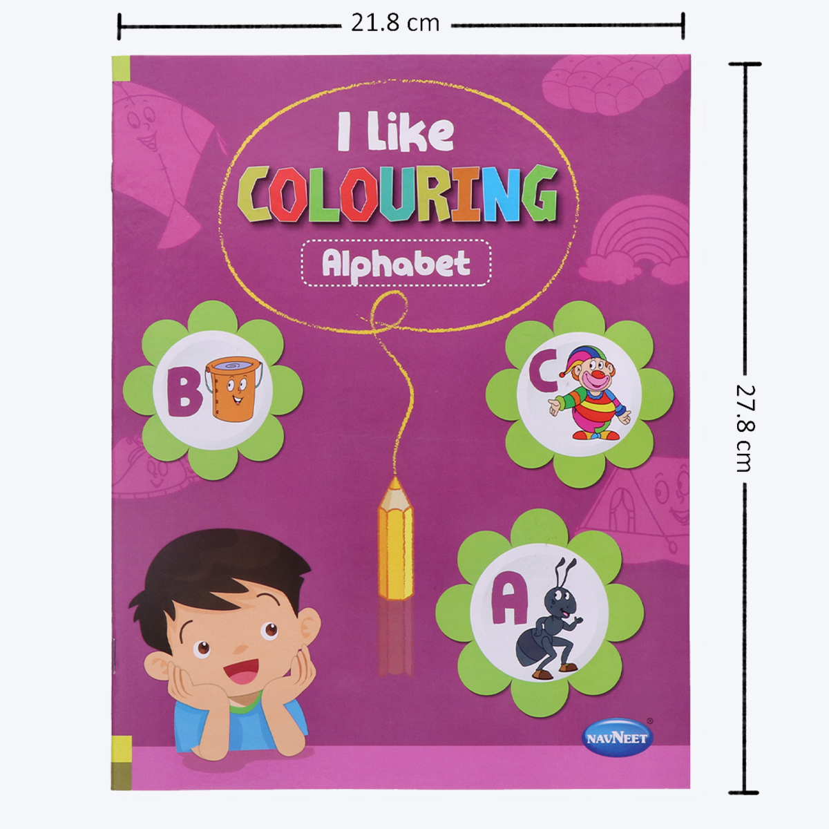 Navneet I Like Colouring book series(Alphabet, Numbers,Ka Kha Gha and shapes) age appropriate colouring books Youva colours