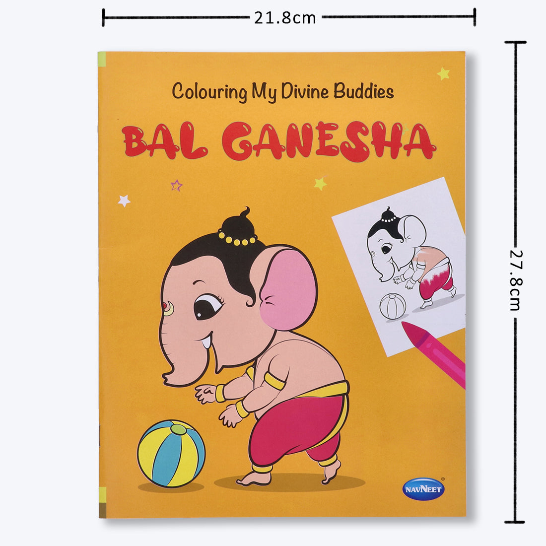 Navneet Colouring My Divine Buddies series- Bal Ganesha, Bal Krishna, Bal Hanuman and Bal Bheem series.