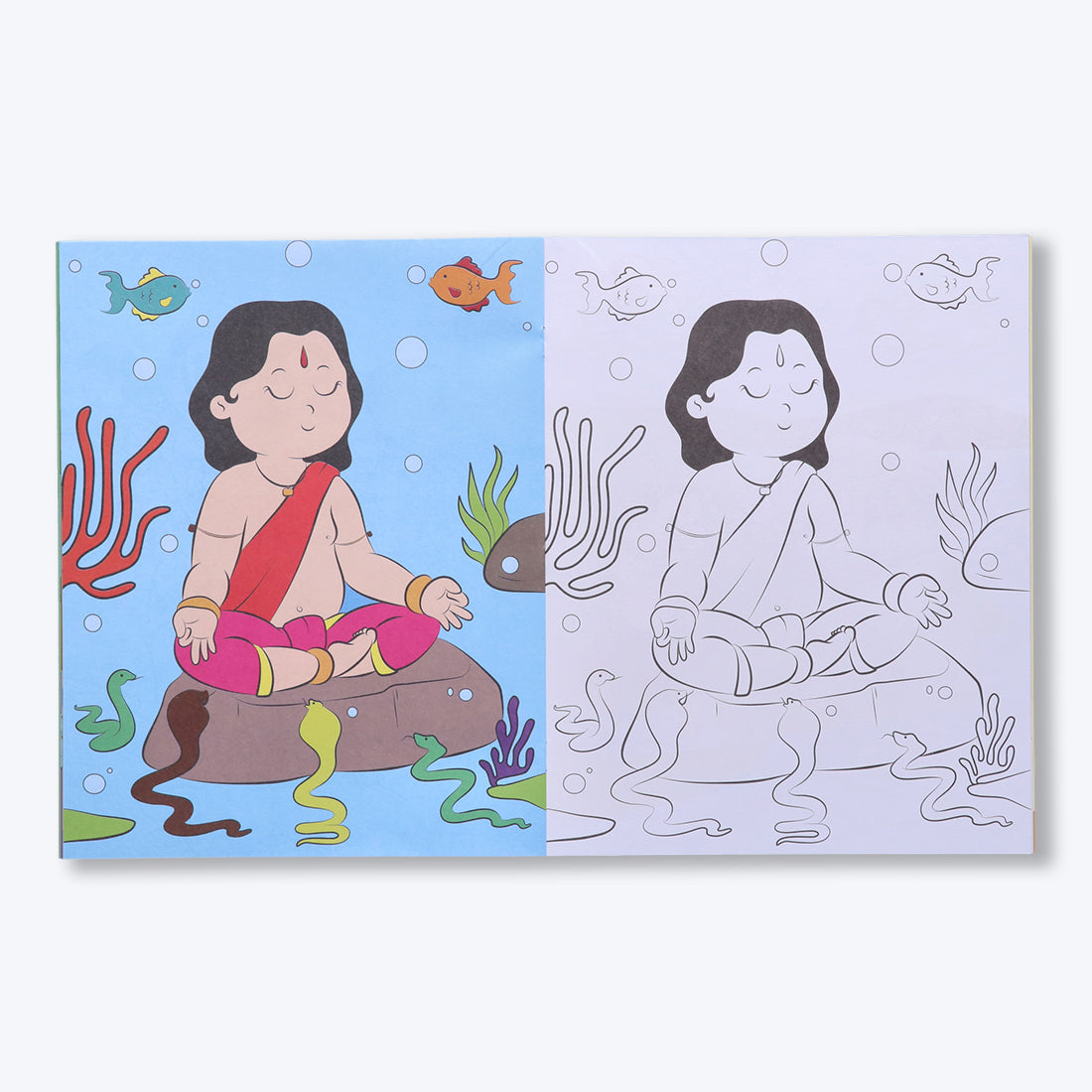 Navneet Colouring My Divine Buddies series- Bal Ganesha, Bal Krishna, Bal Hanuman and Bal Bheem series.