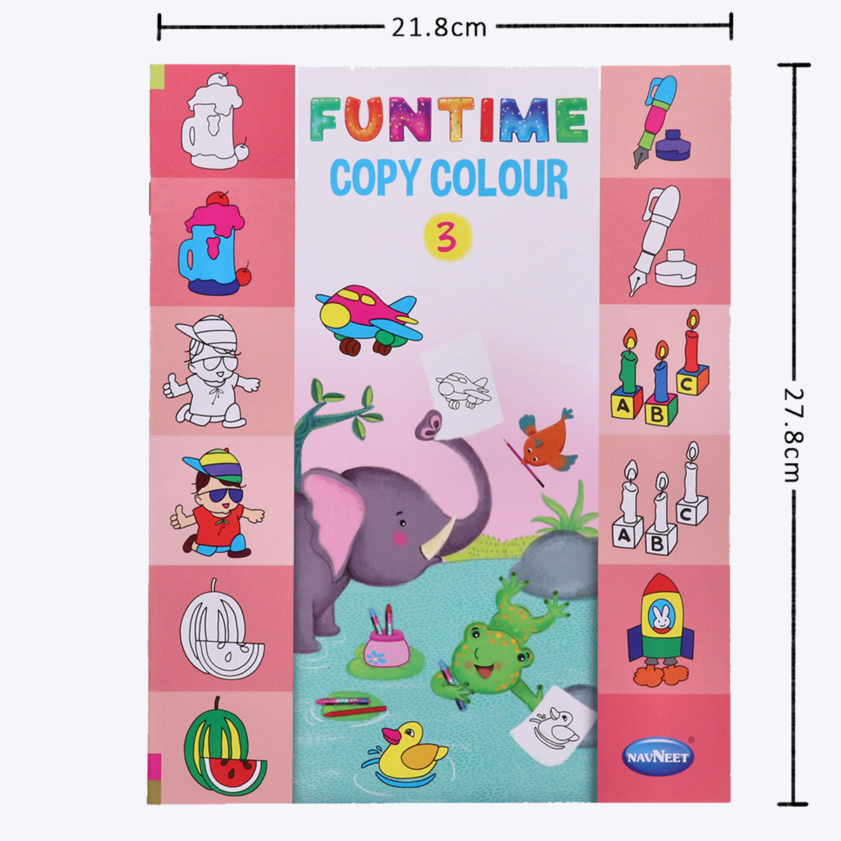 Navneet Funtime copy colour Book series set of 4 books