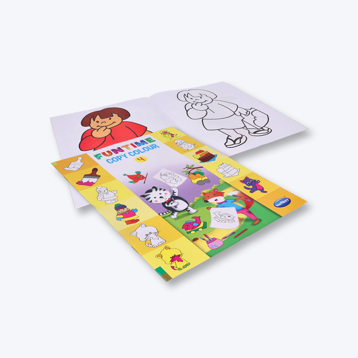 Navneet Funtime copy colour Book series set of 4 books