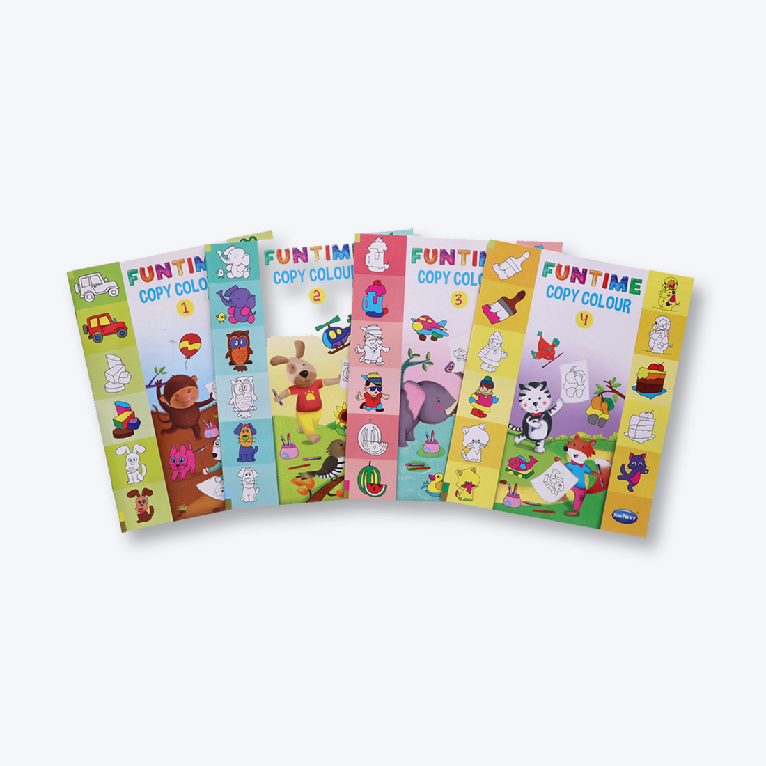 Navneet Funtime copy colour Book series set of 4 books