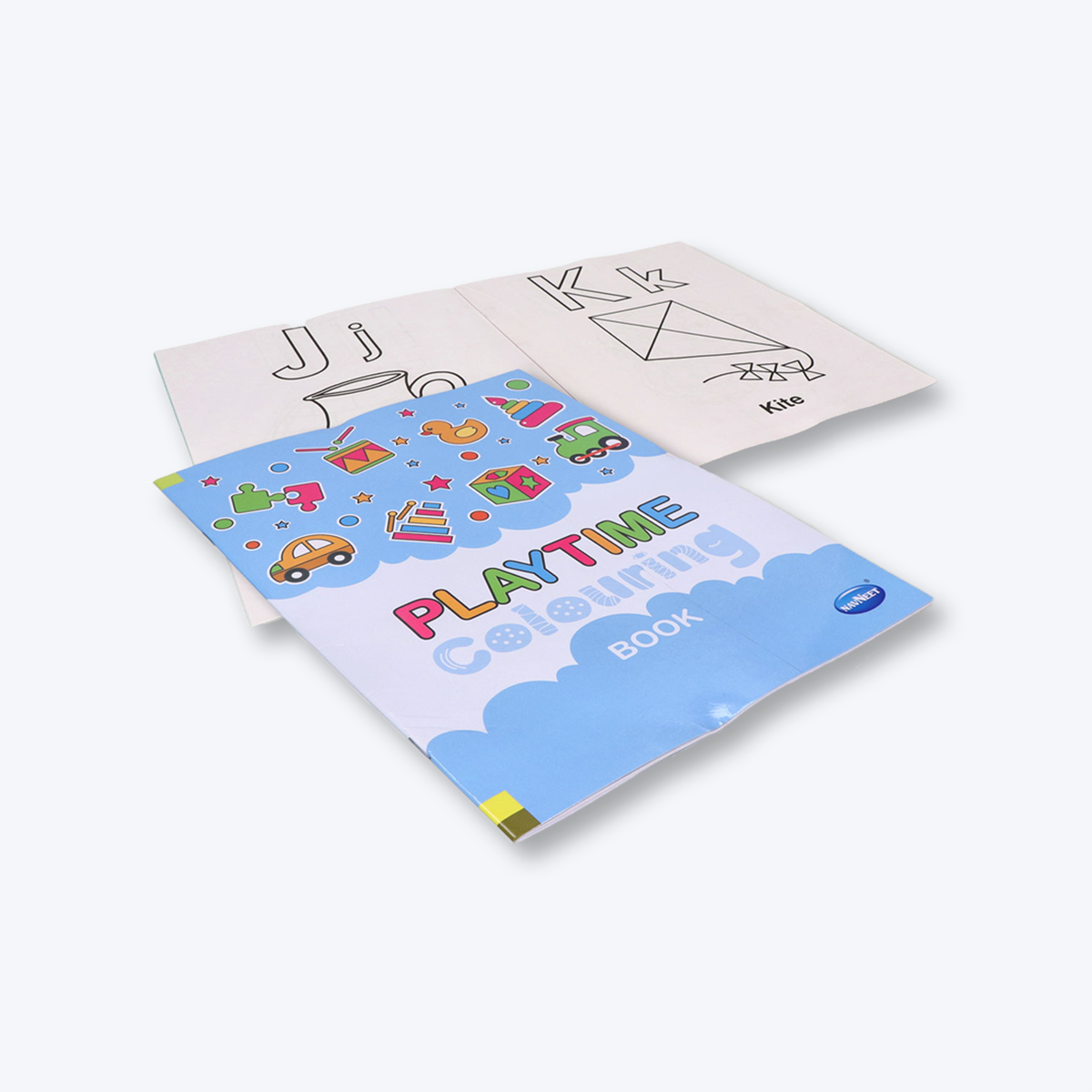 Navneet Colouring book series for kids , theme based series  set of 3 books - colouring Book- Play time , pets, A-Z Colouring Book.
