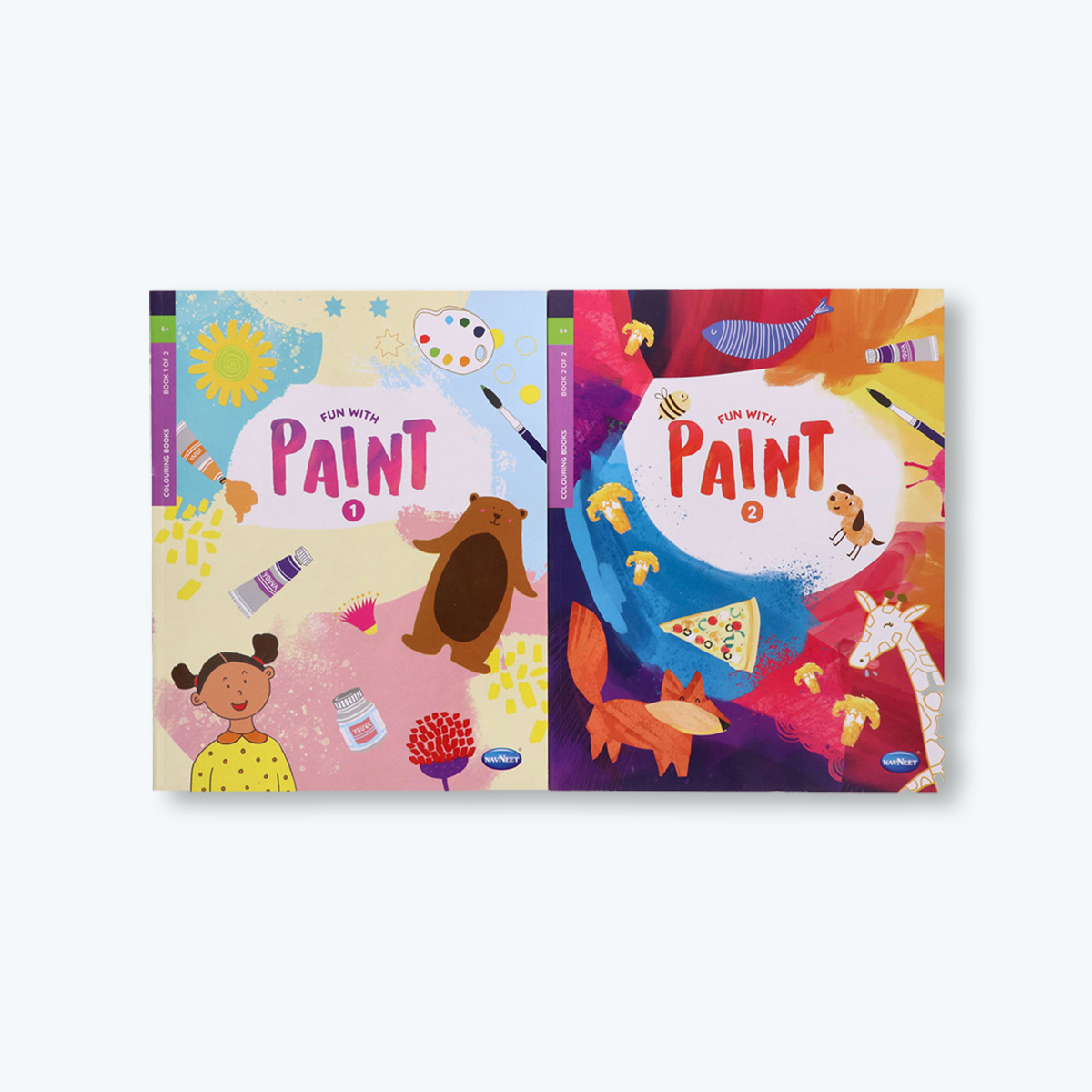 Navneet Fun with Paint Book 1 and 2