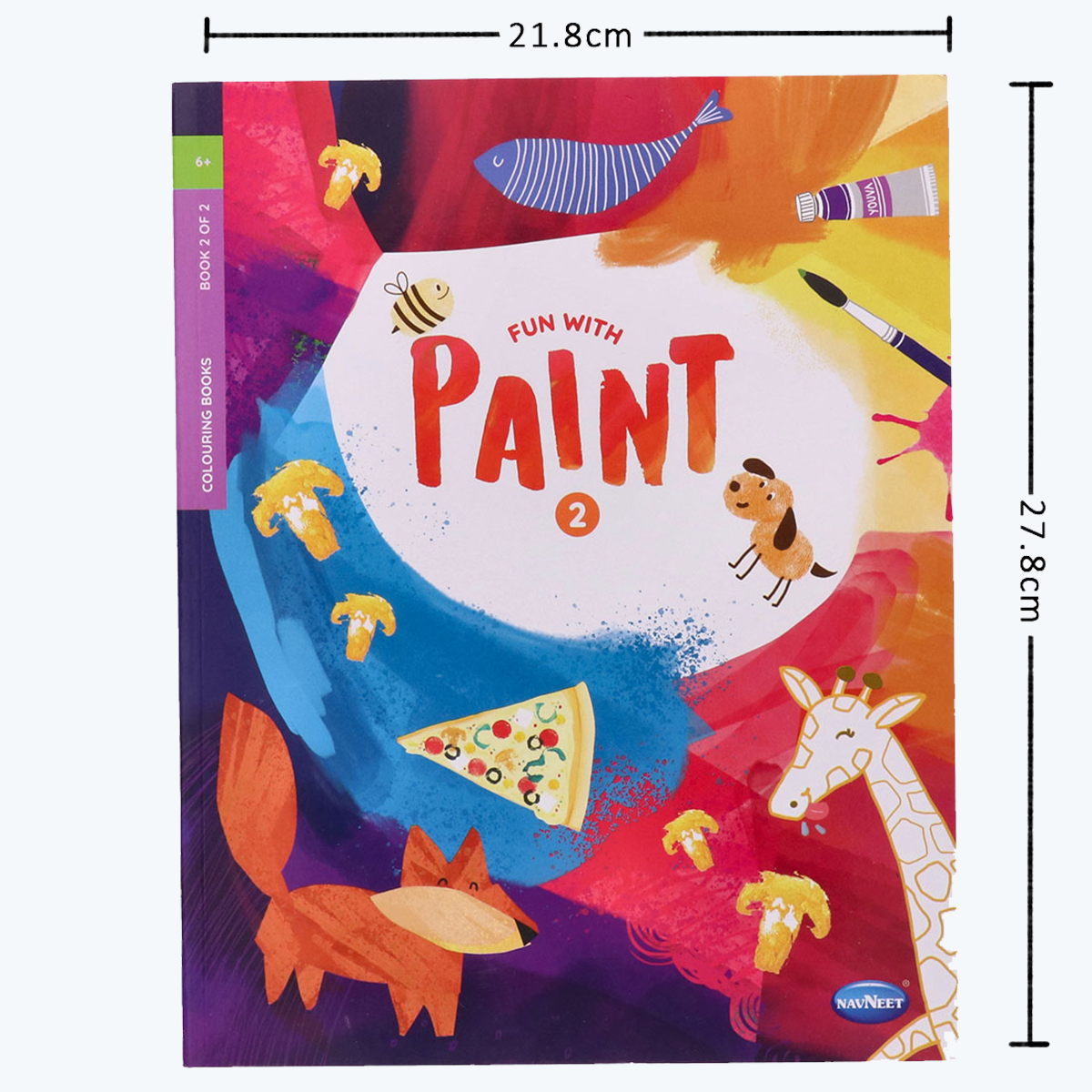 Navneet Fun with Paint Book 1 and 2