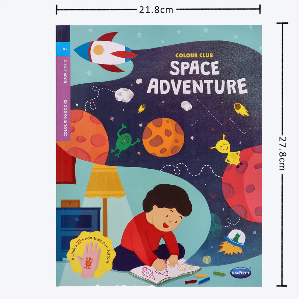 Navneet Colour Far away in the middle and Space Adventure