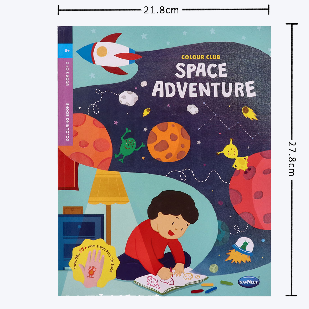 Navneet Colour Far away in the middle and Space Adventure