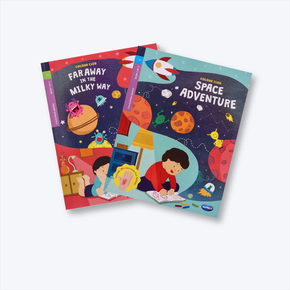 Navneet Colour Far away in the middle and Space Adventure