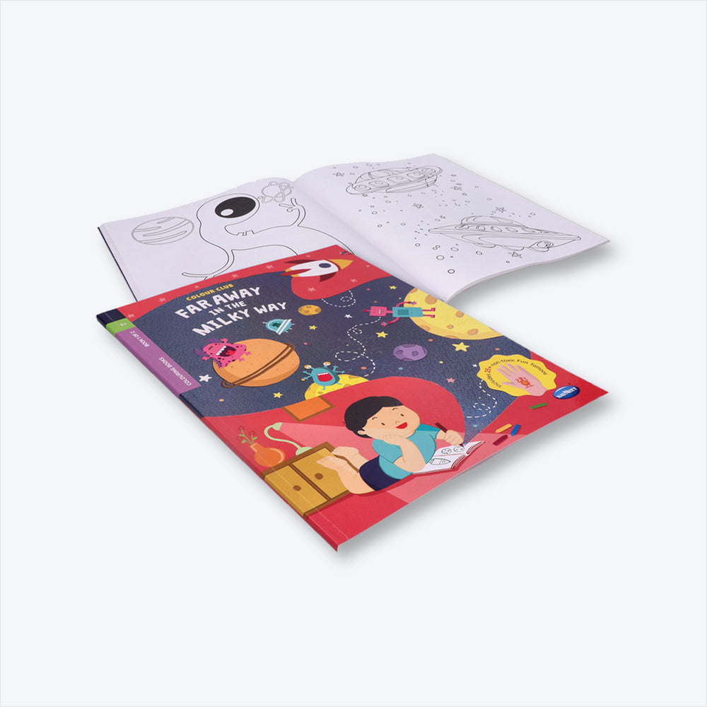 Navneet Colour Far away in the middle and Space Adventure