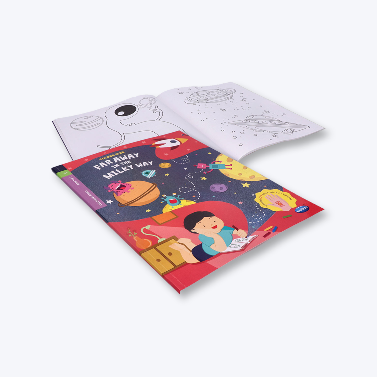 Navneet Colour Far away in the middle and Space Adventure
