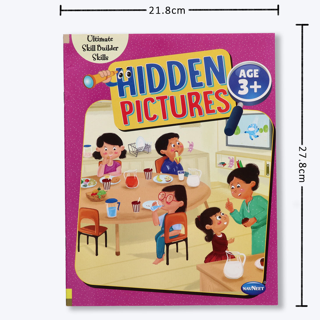 Navneet Maze Craze and Hidden Picture for 3+ age set of 2 books packed with activities