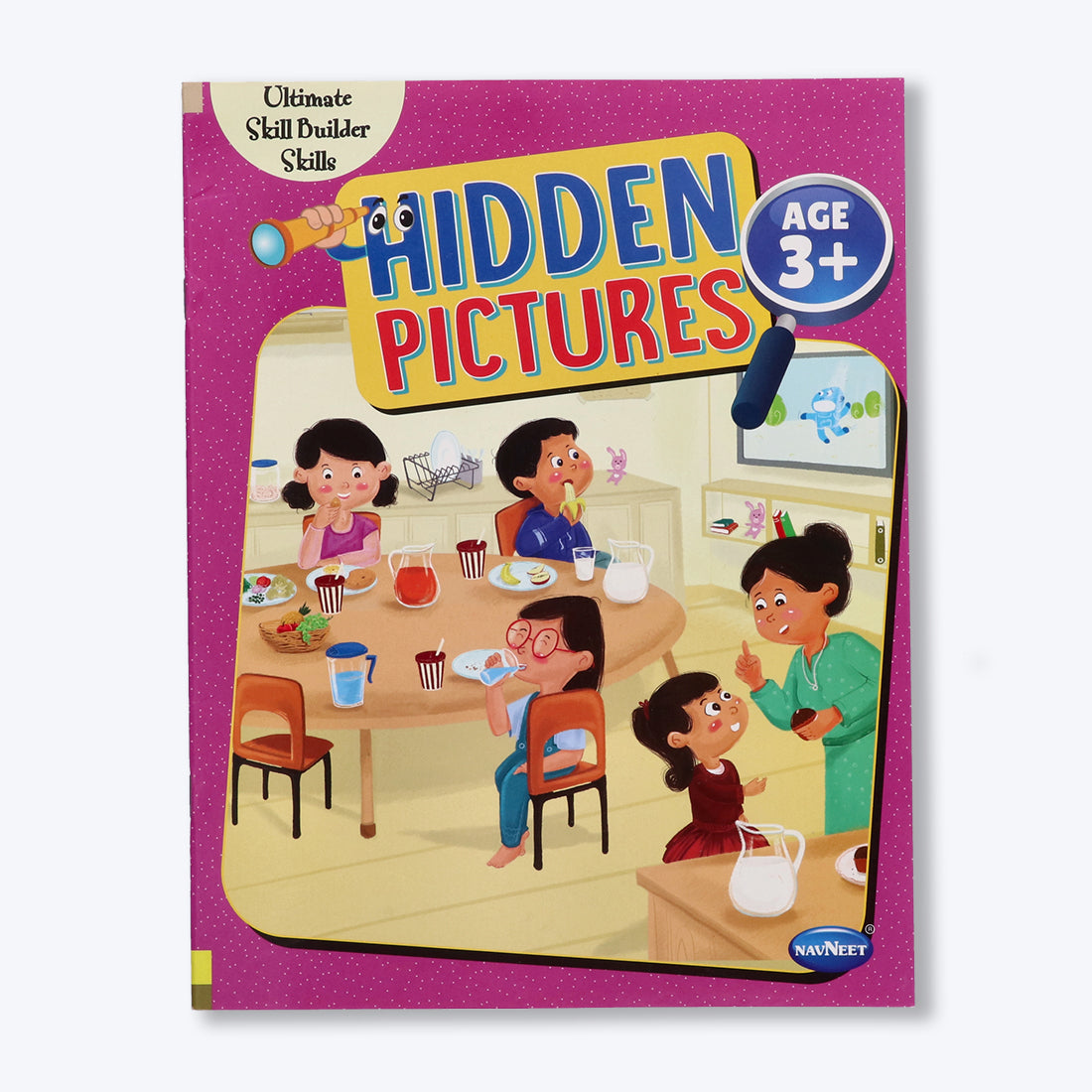 Navneet Maze Craze and Hidden Picture for 3+ age set of 2 books packed with activities