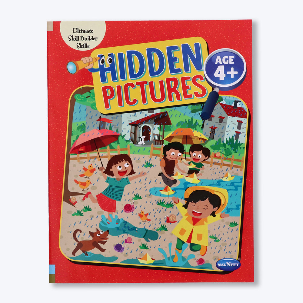 Navneet Maze Craze and Hidden Picture for 4+ age set of 2 books packed with activities