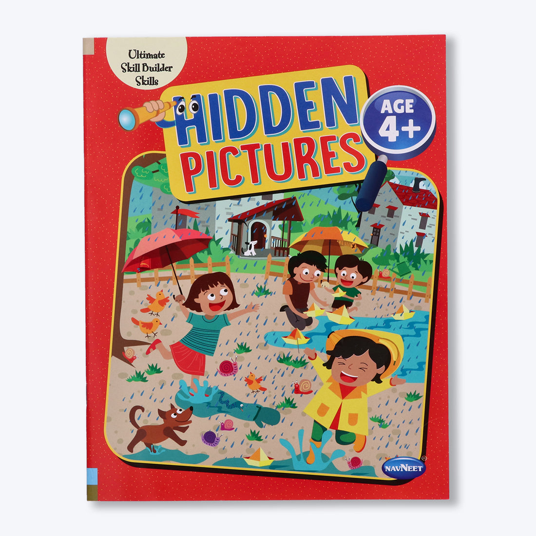 Navneet Maze Craze and Hidden Picture for 4+ age set of 2 books packed with activities