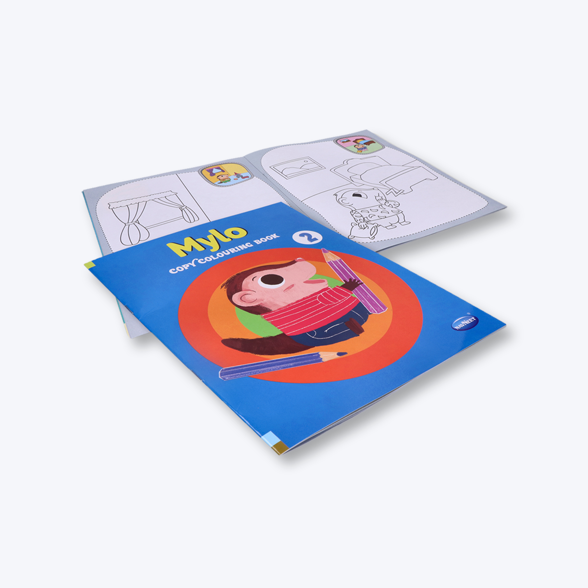 Navneet Mylo Copy Colouring Book series-Painting and colouring books for kids- Best for Children with Youva Stationery