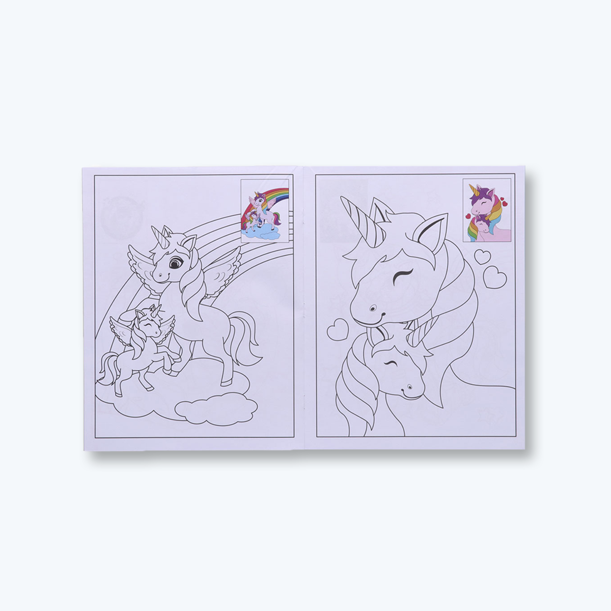 Navneet Fun Fantasy Series Copy Colouring Book - Set of 3 books - Unicorn, Mermaid, Superheroes - Painting and colouring books for kids- Youva Stationery- 40+ pages