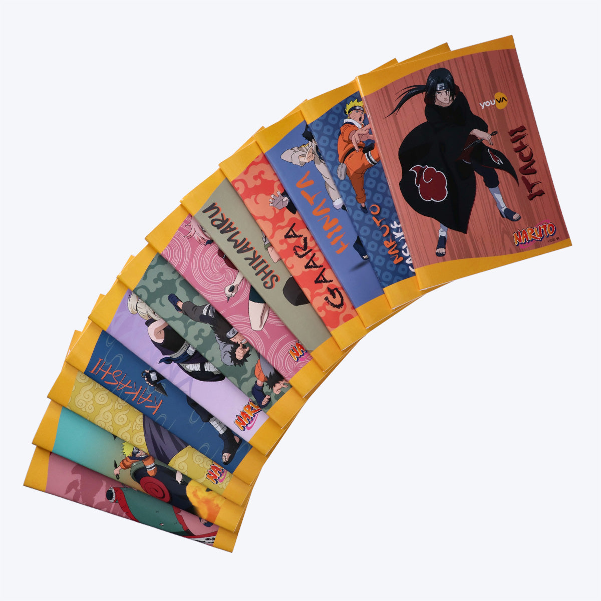 Youva NARUTO Jumbo Note Book| Single Line| 172 Pages | Jumbo Size 18cm x 24cm| For Students by Navneet