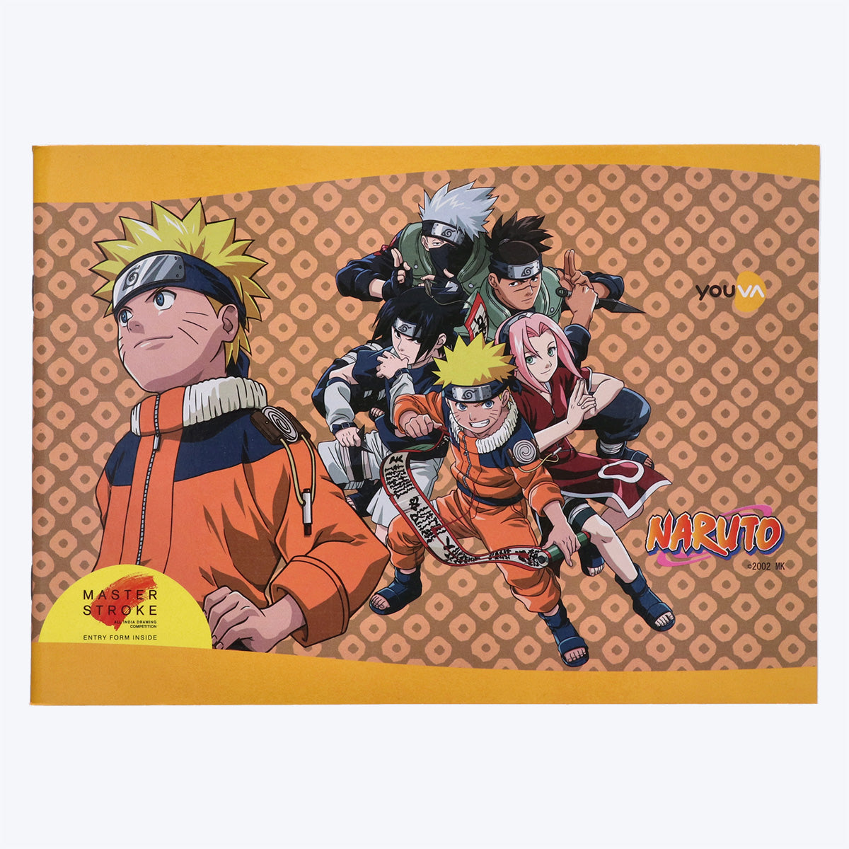 Youva NARUTO Drawing Book| 36 Pages | 21 X 29.7 cm| For Students by Navneet