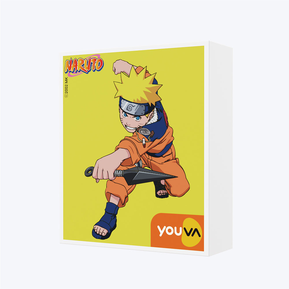 Youva NARUTO Erasers| Pack of 20| For Students by Navneet