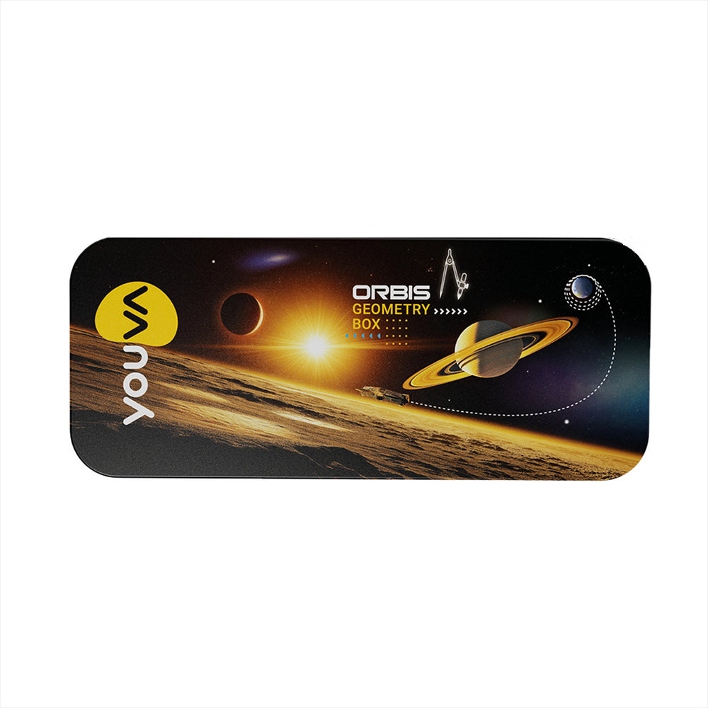 Youva Orbis Geometry Box|Design inspired by space expedition |For School Students by Navneet