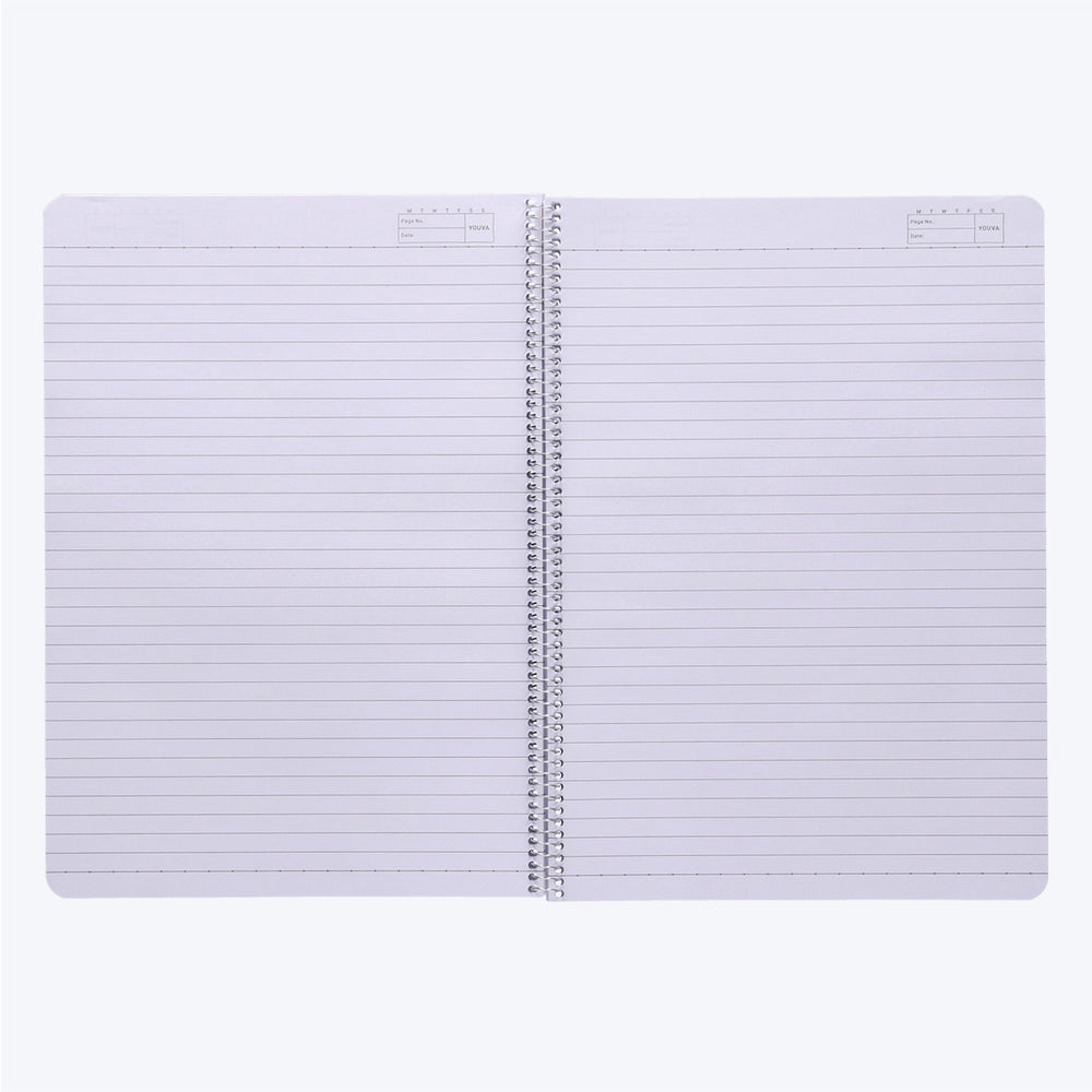 Youva NARUTO Spiral Long Book | Single Line | 172 Pages | A4 Size 21cm x 29.7cm| For Students by Navneet