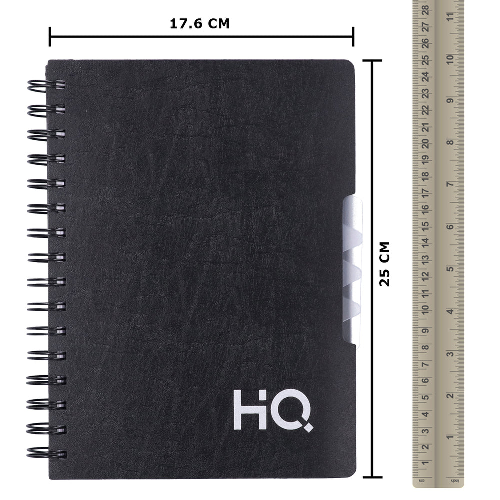 Navneet HQ  5-Subject Book Black