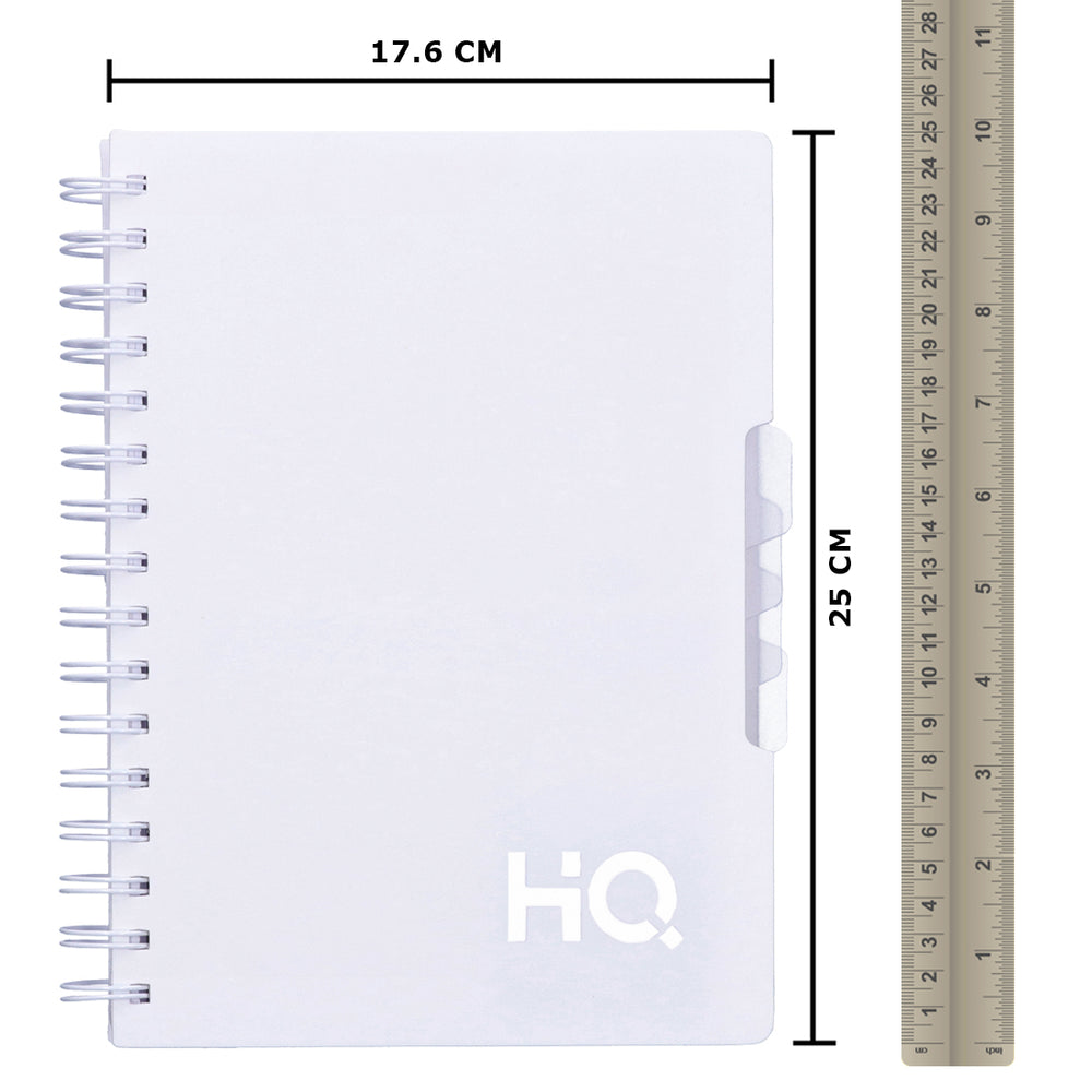 Navneet HQ Five Subject Book White