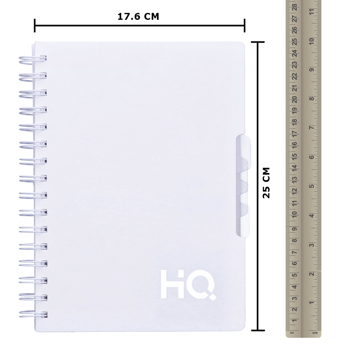 Navneet HQ Five Subject Book White