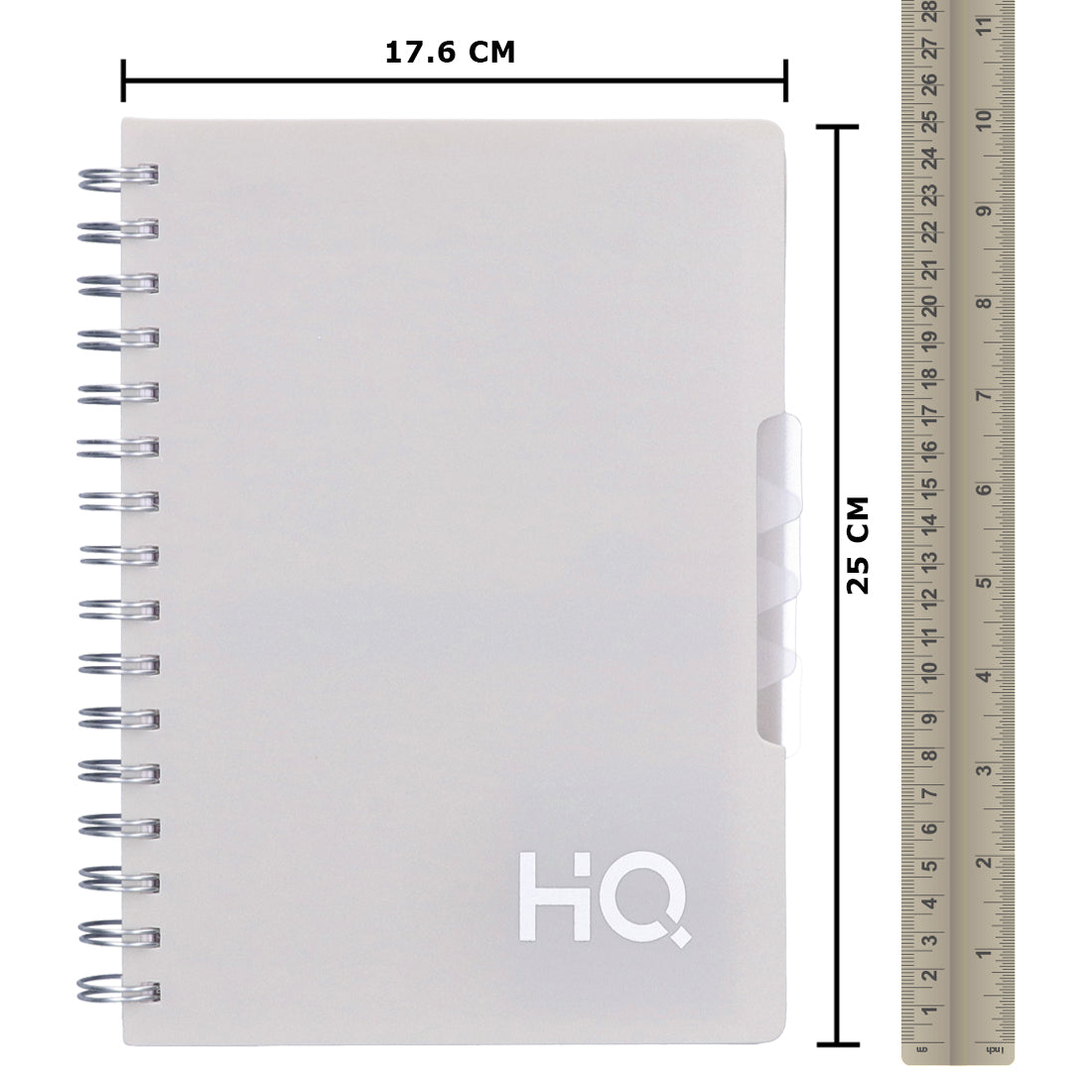 Navneet HQ Five Subject Book Grey