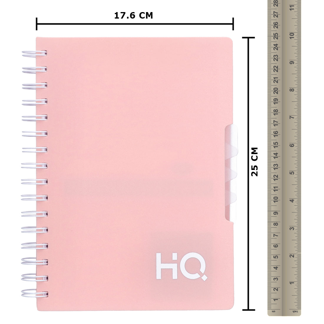 Navneet HQ 5-Subject Book - Salmon Pink