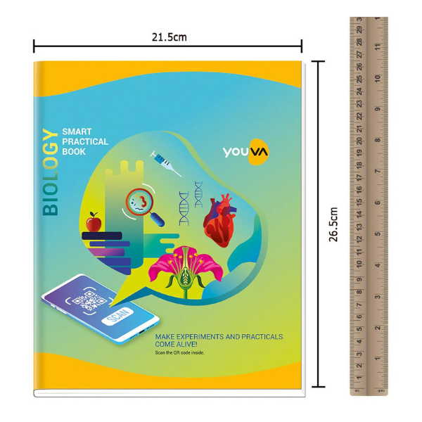 Biology (1 Ruled / 1 Plain) YOUVA  Practical Book